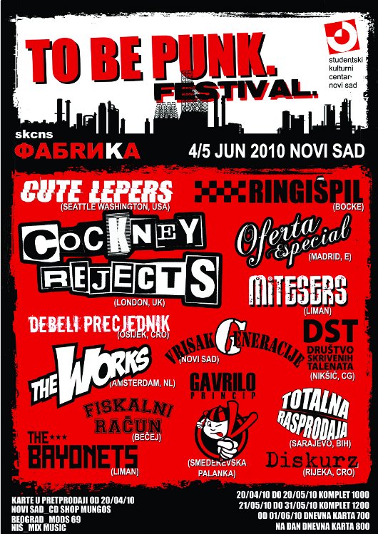 To Be Punk Festival Novi Sad