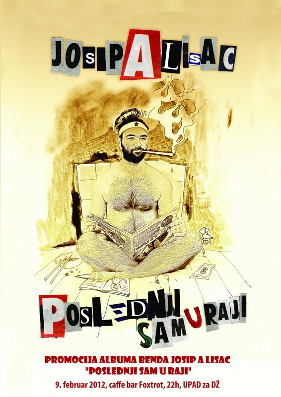 Promocija albuma benda JOSIP A LISAC – “POSLEDNJI SAM U RAJI”