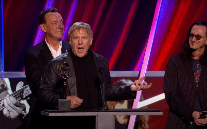 Alex Lifeson i njegov neprevazidjeni govor na Rock & Roll Hallu od slučaja