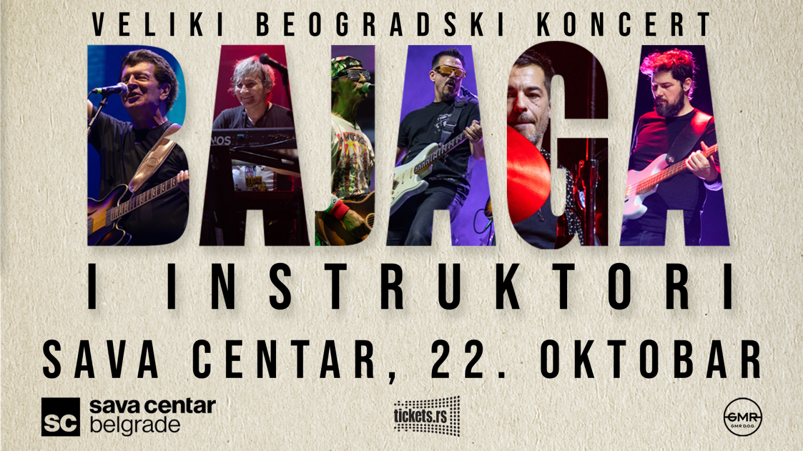 Bajaga i Instruktori: Koncert u Beogradu, Sava Centar, 22. oktobar 2026.